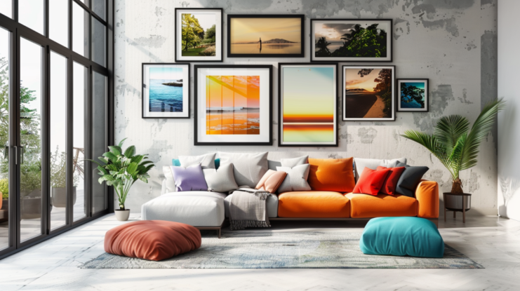 Living Room Gallery Wall