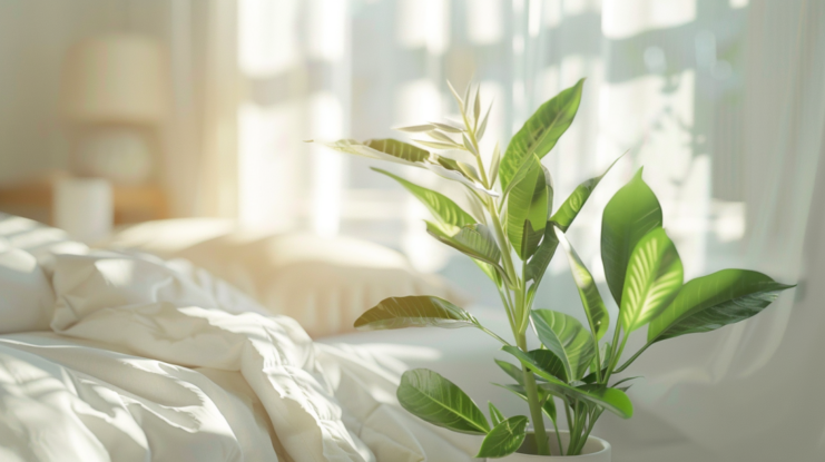 Greenery in Your Bedroom