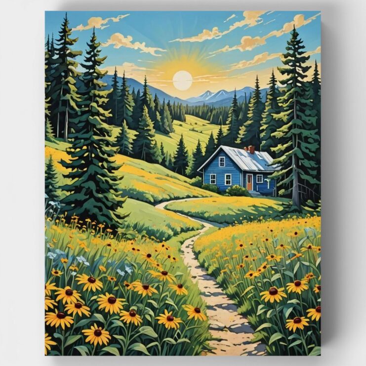 Paint by Numbers Art picture